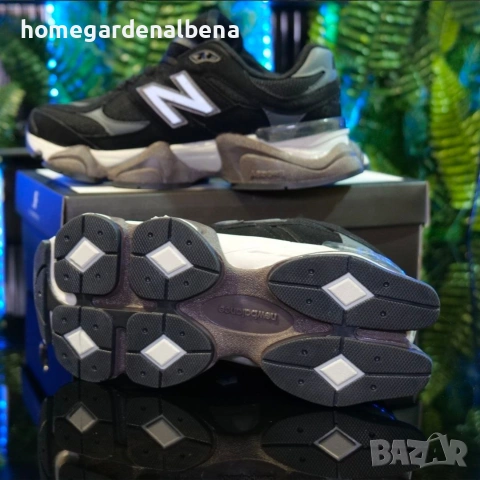 Маратонки New Balance 9060 черно сиво дамски 36 37 chunky sole, снимка 4 - Маратонки - 54402608