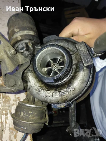 Оригинално Турбо Garrett GT2556V с клапан и лапа за BMW E39 / E38 3.0d (M57)