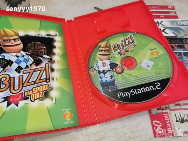 SONY PS2 BUZZ GAME 2405261915H1E3R, снимка 8 - Игри за PlayStation - 54661969
