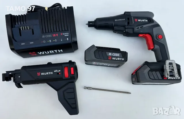 Wurth ATS 18 Automatic - Безчетков винтоверт за гипсокартон като нов!, снимка 3 - Винтоверти - 55435448