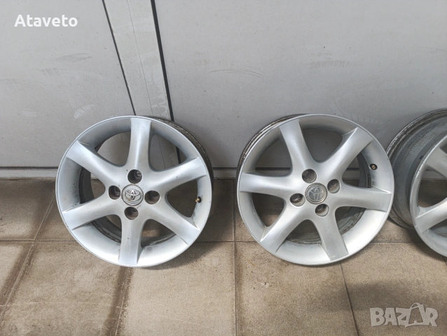 Алуминиеви джанти Toyota 6.0JJ15цола 4х100 Made in JAPAN, снимка 3 - Автомобили и джипове - 46649379