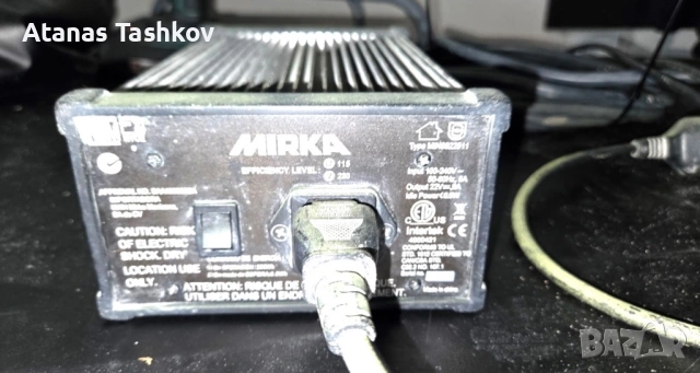 Шлайф Mirka 220V 5мм ексцентър, снимка 3 - Други инструменти - 54425467