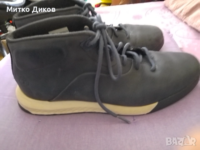 Timberland маркови боти маратонки естествена кожа високи #44 стелка 28 см, снимка 9 - Маратонки - 54346202