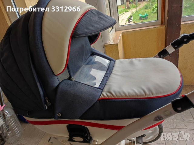 използвана бебешка количка Adamex Marcello 3в1, снимка 8 - Детски колички - 54725076