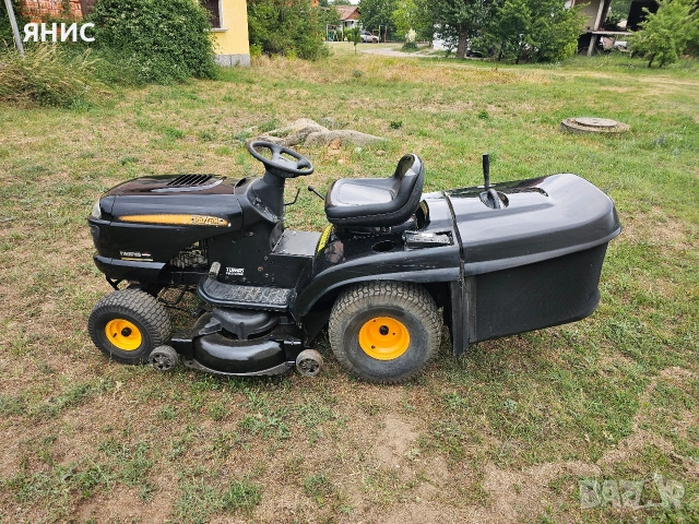 ТРАКТОРНА КОСАЧКА PARTNER/HUSQVARNA. ПЕРФЕКТНА , снимка 4 - Градинска техника - 55211499