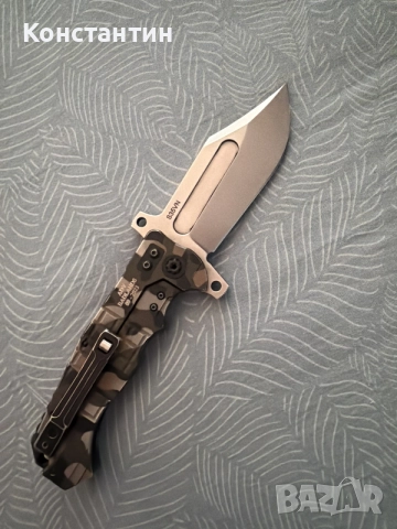 Сгъваем нож Andre De Villiers badlands camo , снимка 2 - Ножове - 55159281