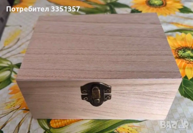 Стилна Дървена Кутия за Бижута и Спомени | Ръчна изработка и Естествен Дизайн