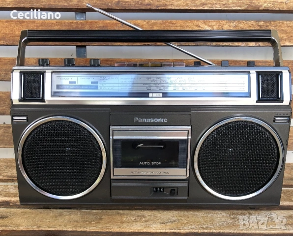 Радиокасетофон Panasonic RX-5015DLS (Matsushita Japan) Vintage Boombox, снимка 12 - Радиокасетофони, транзистори - 54567457