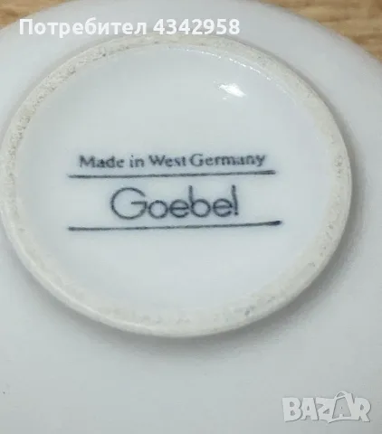 Винтидж порцеланова кутийка Goebel – West Germany, 1960–1970 г., снимка 6 - Други ценни предмети - 55693363
