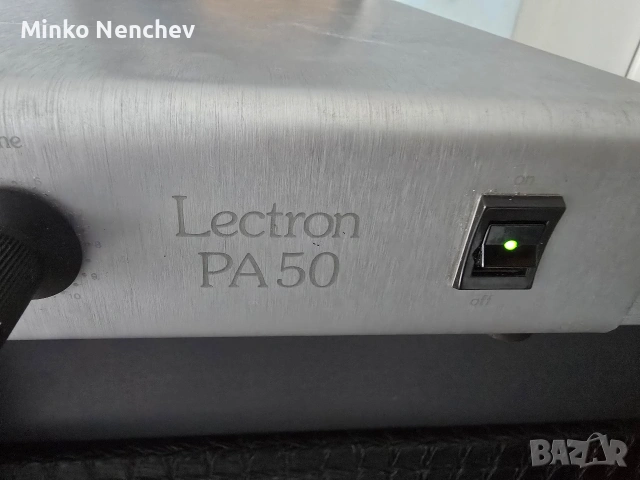 Продавам легендарен лампов предусилвател Lectron PA50 – истински audiophile / high-end звук, снимка 2 - Тонколони - 50758872