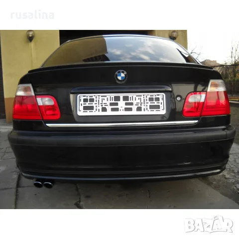 Лип спойлер Bmw E46 Багажник