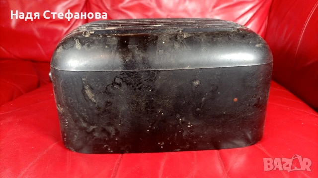 Стара бакелитова радио точка, напълно здрава, снимка 4 - Антикварни и старинни предмети - 55221714