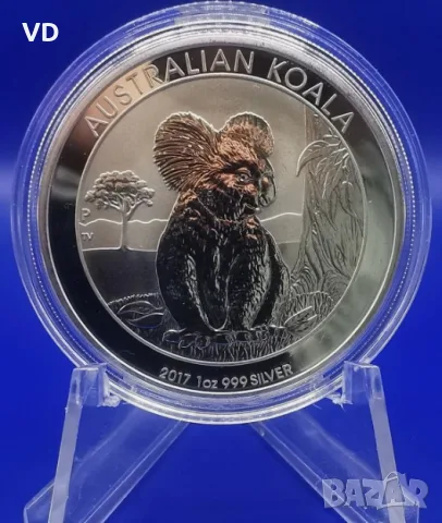 инвестиционна сребърна коала 1 оз 2017 koala 2017 1oz 1 oz
