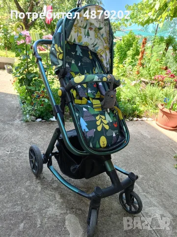 Количка Cosatto Giggle Quad 3 в 1INTO THE WILD, снимка 4 - Детски колички - 55422987