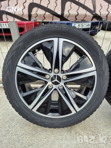 Джанти Mercedes 18 цола , 5х112 , 7.5j , et52.5 , 245/45/18, снимка 2 - Гуми и джанти - 54483835