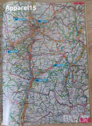 Метро и Макро пътен атлас на Европа/ Metro & Makro Euro Atlas, снимка 4 - Пътеводители, карти и атласи - 55075443