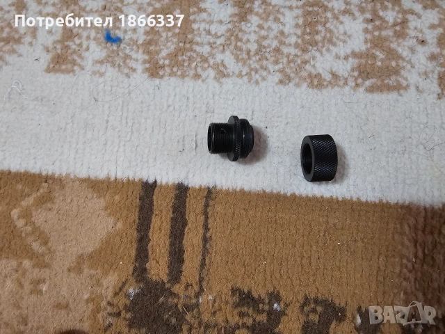 Адаптер за въздушна пушка PCP DonnyFL за Hatsan QE M18x1 за заглушите, снимка 4 - Въздушно оръжие - 54488001