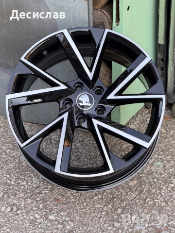 Джанти за Шкода Skoda 17 “ цола 5х112 чисто нови Octavia Superb Kodiak, снимка 4 - Гуми и джанти - 55071717