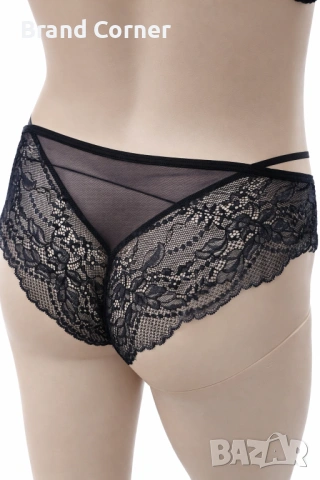 Hunkemöller дамски комплект бельо с дантела – сутиен 90E и бикини M, снимка 9 - Бельо - 54551768