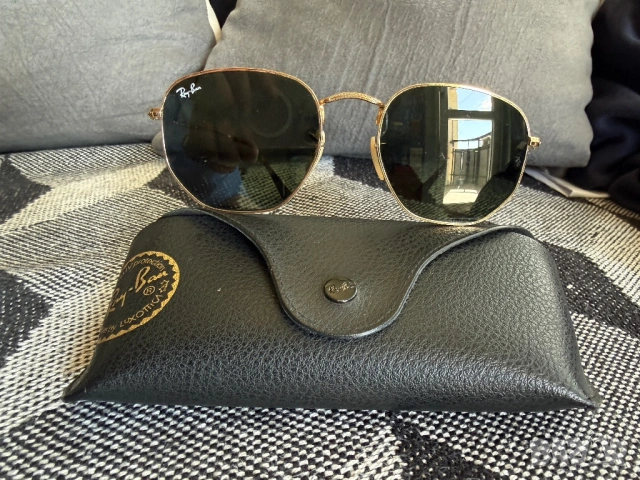 Ray-Ban Hexagonal RB3548N 001 унисекс, снимка 2 - Слънчеви и диоптрични очила - 54541135