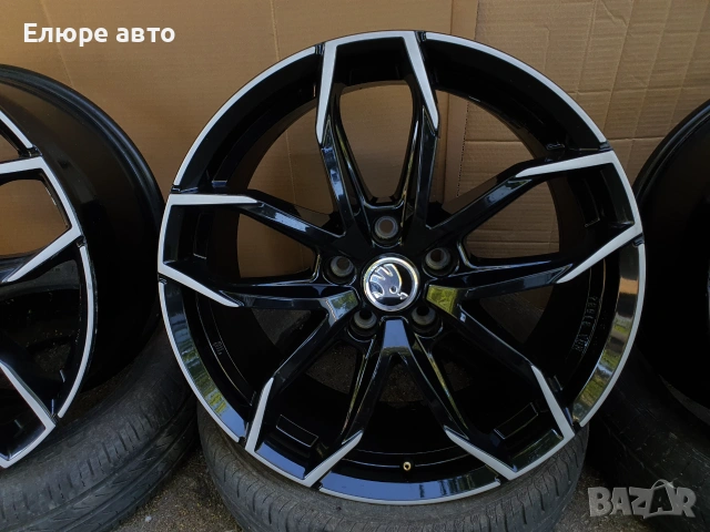 Джанти за Шкода 5x112x8J18ет45, снимка 2 - Гуми и джанти - 55066053