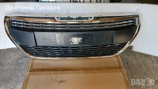 Радиаторна решетка за Peugeot 208 I Allure / Пежо 208 (2015-2019), снимка 3 - Части - 54449650
