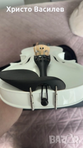 Електроакустична цигулка Harley Benton HBV, 800VW 4/4, снимка 2 - Струнни инструменти - 54923520