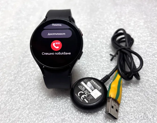 ПОРЪЧАН! Samsung Galaxy Watch 4 44mm R870 - черен, снимка 3 - Смарт часовници - 55554954