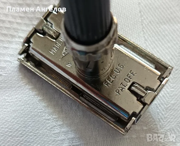 Регулируема самобръсначка Gillette Super Adjuatable - "Black Beaty" , снимка 6 - Други ценни предмети - 55481831