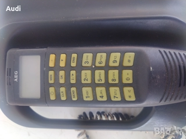  Телефон GSM AEG AT901 ретро автомобилен телефон , снимка 6 - Siemens - 53220344