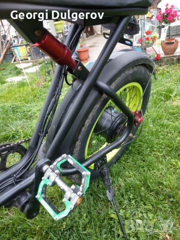Електрическо колело с дебели гуми, снимка 6 - Велосипеди - 54088530