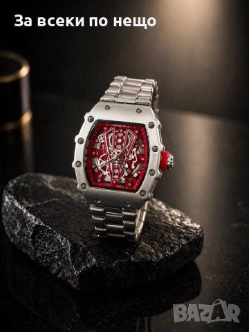 Richard Mille Мъжки Луксозен Часовник С Кварцов Механизъм С Кутия Код Gentlemen Legacy69