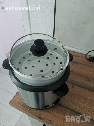 Оризоварка Arendo EDO 1.5L – като нова, пълен комплект! , снимка 4 - Други стоки за дома - 54610596