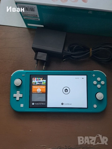 Nintendo Switch lite + 128 gb карта памет, снимка 2 - Nintendo конзоли - 54629268