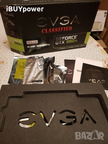 Evga 980ti Classified , снимка 7 - Видеокарти - 54217154