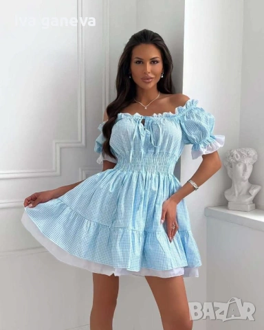 Дамска рокля , снимка 2 - Рокли - 54344986