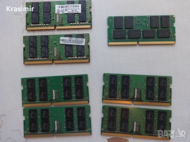 16GB DDR4 RAM памети за лаптопи 2666V 2400T и други, снимка 2 - RAM памет - 54609352