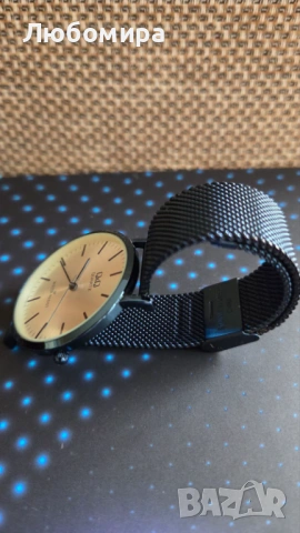 Мъжки часовник Q&Q Quartz, снимка 2 - Други - 54480102