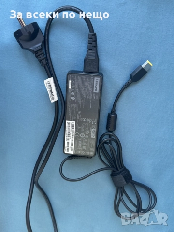 Оригинално зарядно захранване за лаптоп Lenovo 20V 4.5A 90W , ПРАВОЪГЪЛНА БУКСА , зарядно Lenovо, снимка 2 - Кабели и адаптери - 55306414