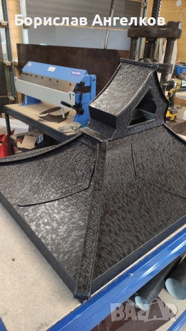 Изработка на шапка за комин 