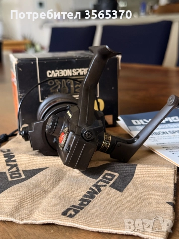 Неупотребявана колекционерска макара Olympic MX-900 Carbon Spirit, снимка 5 - Макари - 55511041