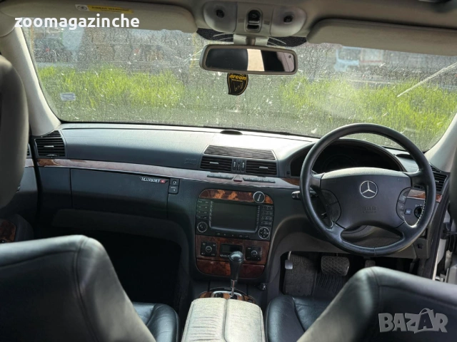 Mercedes-Benz S 350 (W220) – 245 к.с. | Кожа, Шибедах, Газова уредба, снимка 2 - Автомобили и джипове - 54193646
