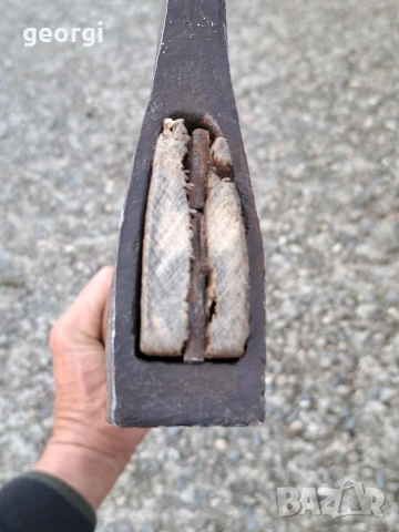 стара брадва, снимка 8 - Градински инструменти - 54346719