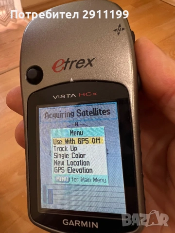 GPS Garmin Etrex, снимка 3 - Garmin - 54659330