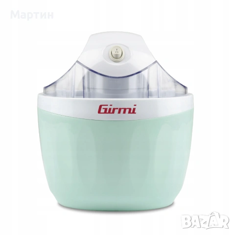 Машина за сладолед, Girmi, GH02, 12W, 1L, зелена, снимка 2 - Други - 54660755