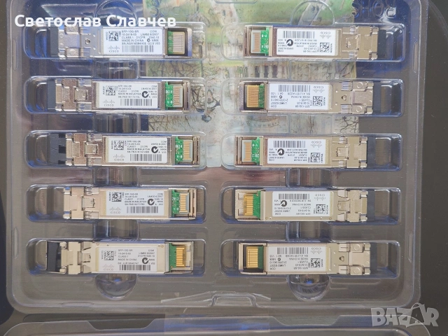 Cisco sfp-10g-sr, снимка 2 - Суичове - 54363527