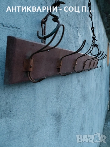 Соц Стара Дървена Закачалка. НОМЕР 724., снимка 2 - Антикварни и старинни предмети - 54348109