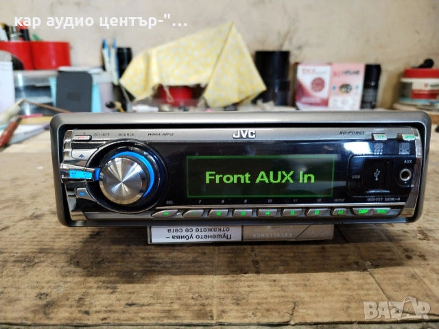 JVC KD-PDR61, CD-USB-Receiver , снимка 2 - Аудиосистеми - 54662283