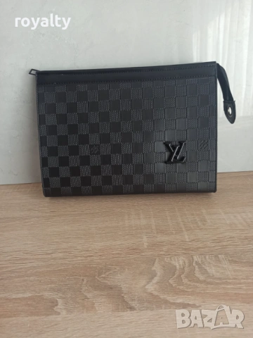 Louis Vuitton Нов Мъжки Кожен Клъч Различни Цветове Луи Витон , снимка 2 - Портфейли, портмонета - 54421959