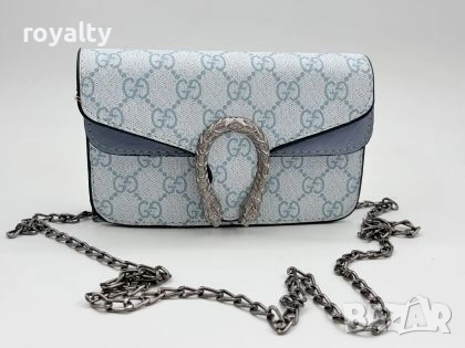 Gucci Нова Дамска Кожена Чанта Гучи Различни Цветове , снимка 2 - Чанти - 55184511